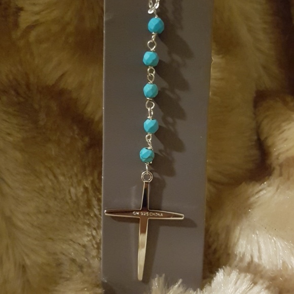 Sterling Silver Cross Necklace - Picture 3 of 4